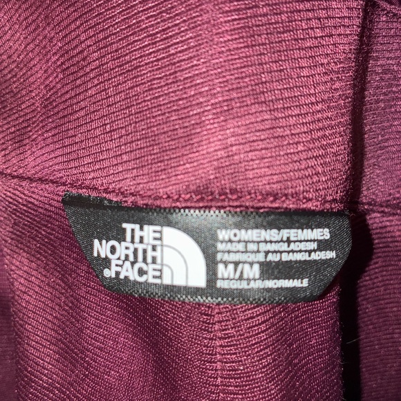 Snow Bibs The North Face Burgundy and Tropical Print Snow ❄️ Bibs ❄️☃️ - Picture 14 of 16